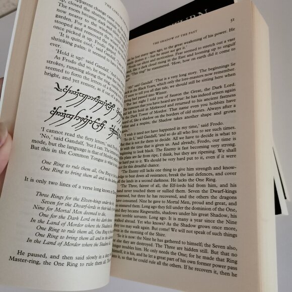 Lord of the Rings Paperback Set of 3 Whole Trilogy J.R.R. Tolkien Classics - Picture 8 of 8